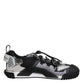 Dolce & Gabbana Multicolor Lace Up Low Top NS1 Sneakers Shoes