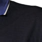 Dolce & Gabbana Blue Silk Collared Short Sleeves Polo T-shirt