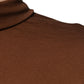 Dolce & Gabbana Brown Cashmere Turtleneck Pullover Sweater
