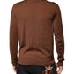 Dolce & Gabbana Brown Cashmere Turtleneck Pullover Sweater