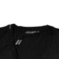 Dolce & Gabbana Black Cotton Logo Vneck Short Sleeve T-shirt