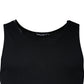 Dolce & Gabbana Black Cotton Sleeveless Round Neck Tank T-shirt