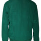 Dolce & Gabbana Green Logo Nylon Crew Neck Pullover Sweater