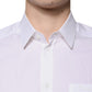 Dolce & Gabbana White Cotton Long Sleeves GOLD Dress Shirt