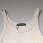 Dolce & Gabbana Off White Cotton Sleeveless Round Neck Tank T-shirt