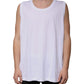 Dolce & Gabbana White Cotton Sleeveless Round Neck Tank T-shirt