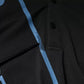 Dolce & Gabbana Black Logo Print Collared Cotton Polo T-shirt