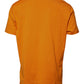 Dolce & Gabbana Orange Logo Cotton Crew Neck T-shirt