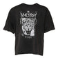 Dolce & Gabbana Gray Leopard Print Cotton Crew Neck T-shirt