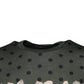 Dolce & Gabbana Gray Sicilia Cotton Crew Neck T-shirt