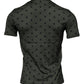 Dolce & Gabbana Gray Sicilia Cotton Crew Neck T-shirt