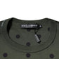 Dolce & Gabbana Gray Sicilia Cotton Crew Neck T-shirt