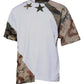 Dolce & Gabbana White Camouflage Cotton Crew Neck T-shirt