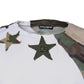 Dolce & Gabbana White Camouflage Cotton Crew Neck T-shirt