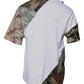 Dolce & Gabbana White Camouflage Cotton Crew Neck T-shirt
