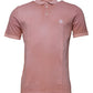Dolce & Gabbana Pink Crown Collared Short Sleeve Polo T-shirt