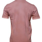 Dolce & Gabbana Pink Crown Collared Short Sleeve Polo T-shirt