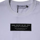 Dolce & Gabbana White Logo Print Cotton Crew Neck T-shirt