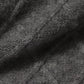Ballantyne Gray Cashmere Argyle Intarsia Knit Crew Neck Sweater
