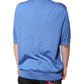 Dolce & Gabbana Blue Collared Short Sleeves Polo T-shirt