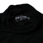 Dolce & Gabbana Black Cashmere Turtleneck Pullover Sweater