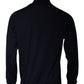 Dolce & Gabbana Blue Cashmere Turtleneck Pullover Sweater