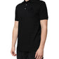 Dolce & Gabbana Black DG Collared Short Sleeves Polo T-shirt