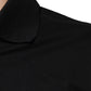 Dolce & Gabbana Black DG Collared Short Sleeves Polo T-shirt