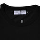 Dolce & Gabbana Black Logo Print Cotton Short Sleeve T-shirt