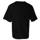 Dolce & Gabbana Black Logo Print Cotton Short Sleeves T-shirt