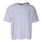 Balenciaga White Logo Cotton Jersey Crew Neck Short Sleeves T-shirt