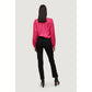 Vila Clothes Pink Polyester Blouse