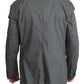 Dolce & Gabbana Gray Cotton Single Breasted Formal Blazer