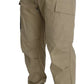 Dolce & Gabbana Beige Pin Up Print Cargo Pants