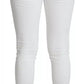 Dolce & Gabbana White Cotton Distressed Pretty Fit Denim Jeans