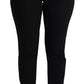 Dolce & Gabbana Black Virgin Wool Stretch Skinny Pants