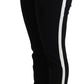 Dolce & Gabbana Black Virgin Wool Stretch Skinny Pants