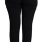 Dolce & Gabbana Black Virgin Wool Stretch Skinny Pants