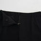 Dolce & Gabbana Black Virgin Wool Stretch Skinny Pants