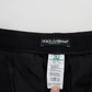 Dolce & Gabbana Black Virgin Wool Stretch Skinny Pants
