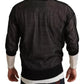Dolce & Gabbana Black White Shirt One Piece Pullover Sweater