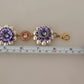 Dolce & Gabbana FIORI BLOOMING Floral Baroque Crystals Brass Bracelet