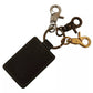 Dolce & Gabbana Green Leather D&G Logo Metal Ring Hook Keyring Keychain