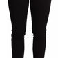 Dolce & Gabbana Black Cotton Stretch Skinny Denim Jeans