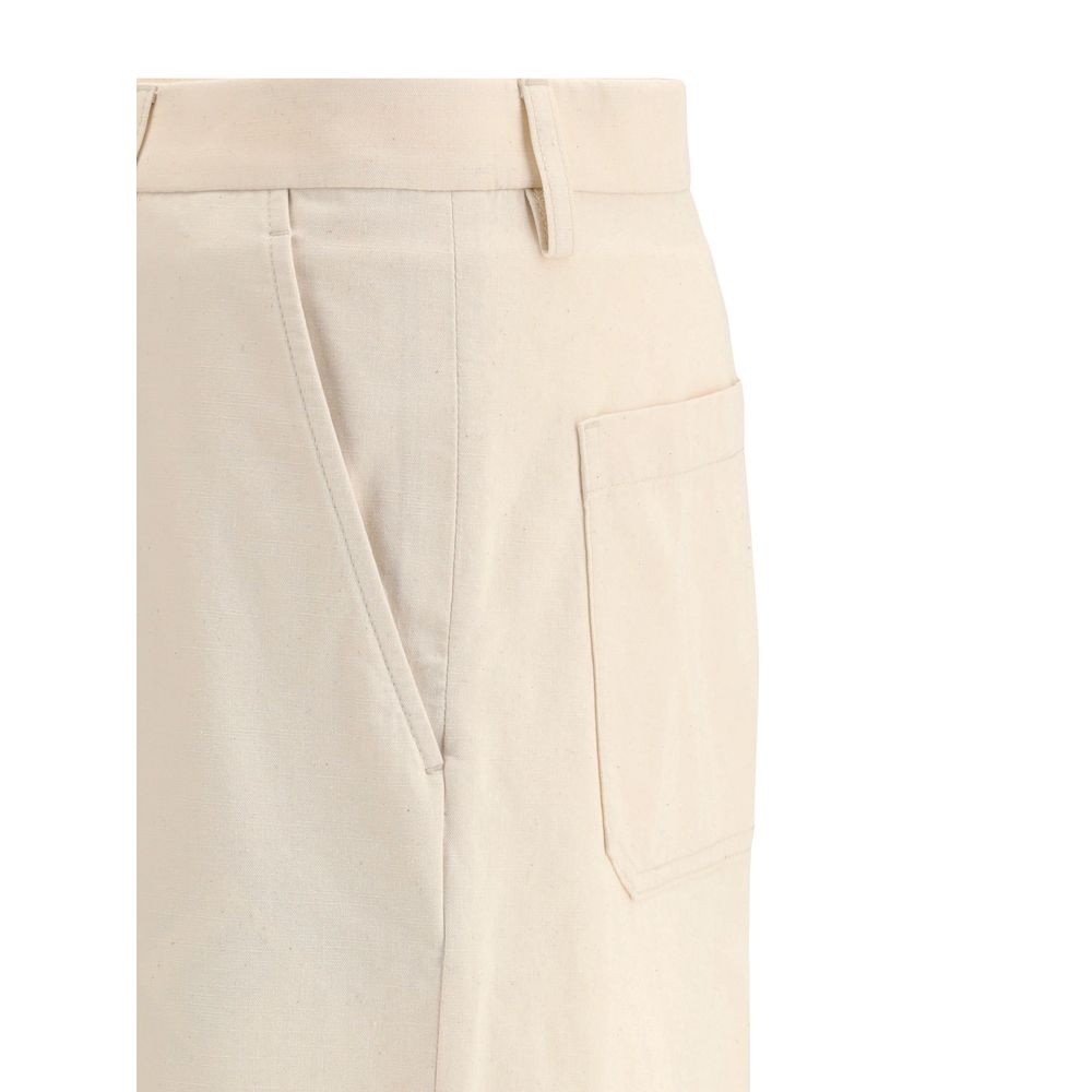 Valentino Wide leg cotton Pants