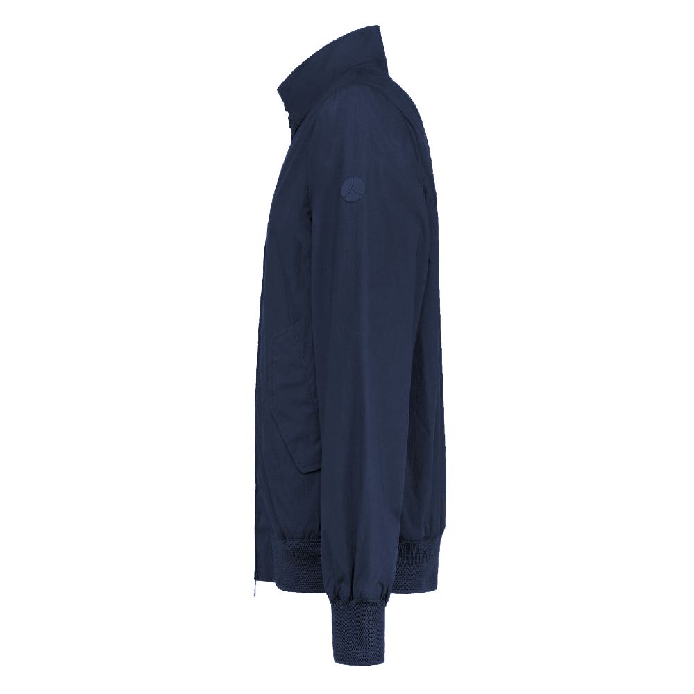People Of Shibuya Blue Cotton Men's Bomber Jacket