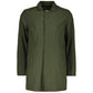 People Of Shibuya Green Recycled Polyester Men's Trench Coat