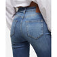 Only Blue Elastane Jeans & Pant