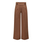 Jacqueline De Yong Brown Polyester Pant