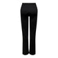 Jacqueline De Yong Black Elastane Pant
